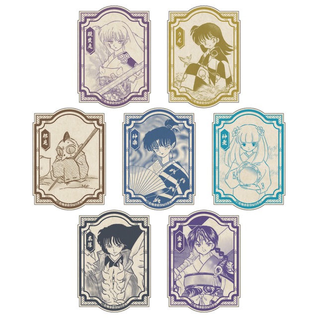 犬夜叉 トレーディング ステッカー vol.2 BOX 全7種