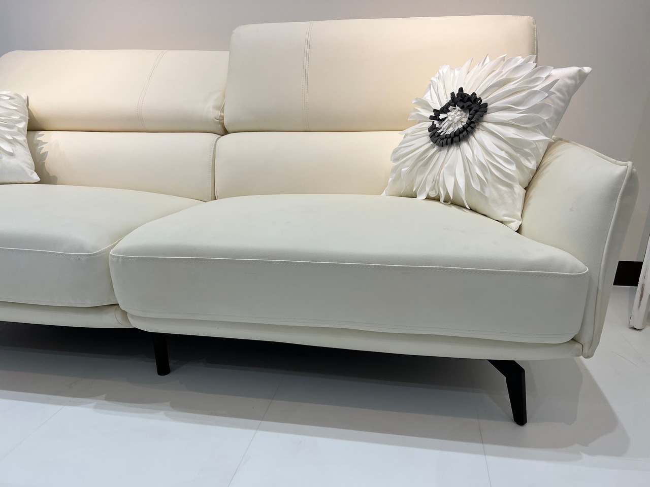 リビングソファ3人掛けPVC