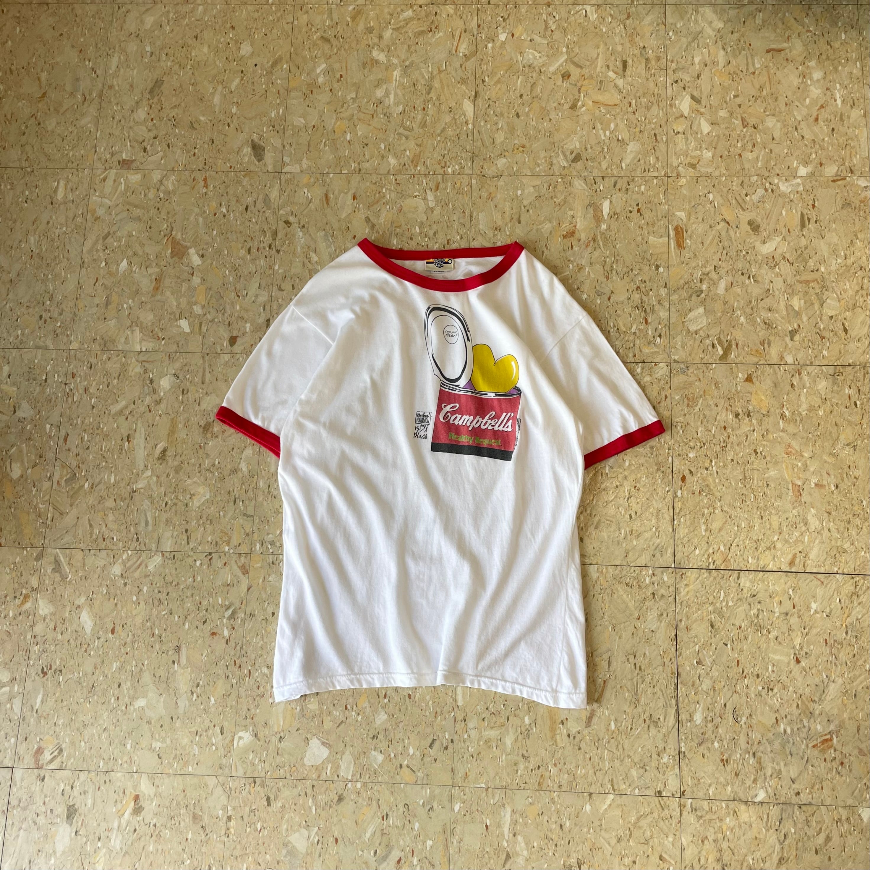 90s USA製 【Ocean Pacific】 OP オールドサーフ Tシャツ ホワイト