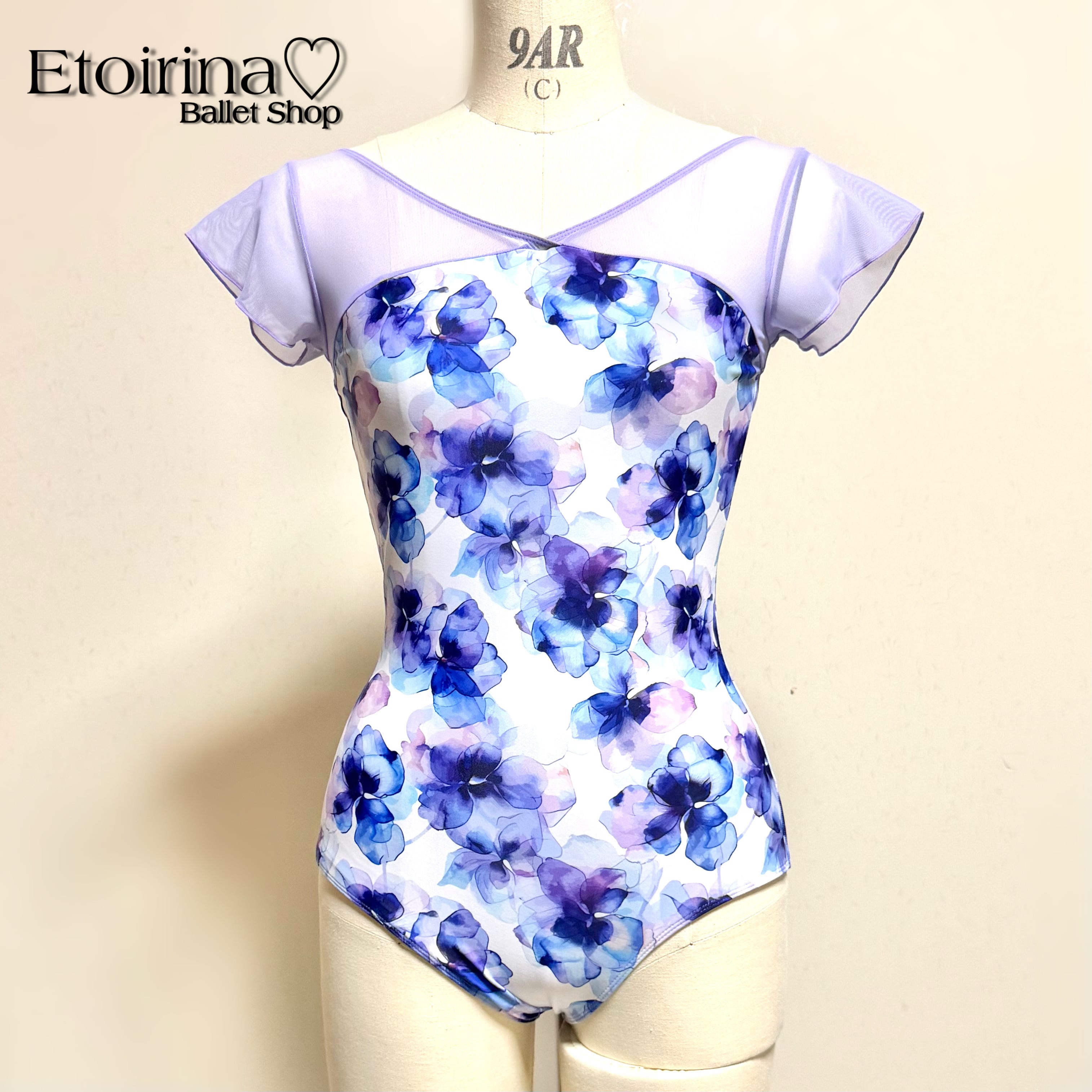 cross mesh leotard【CM016】バレエ レオタード エトワリーナ