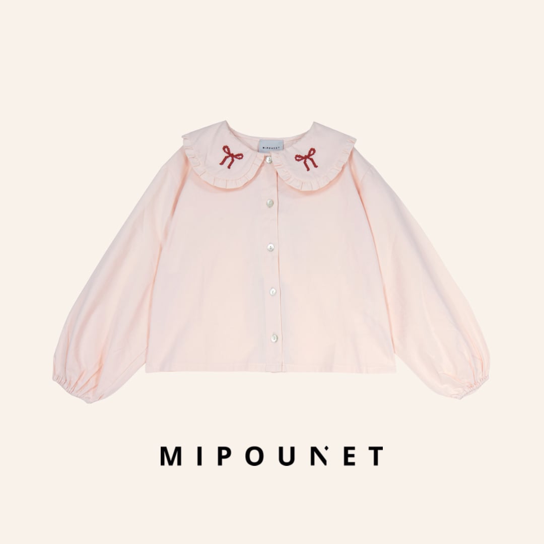 【MIPOUNET】FELICIA KNOT BLOUSE