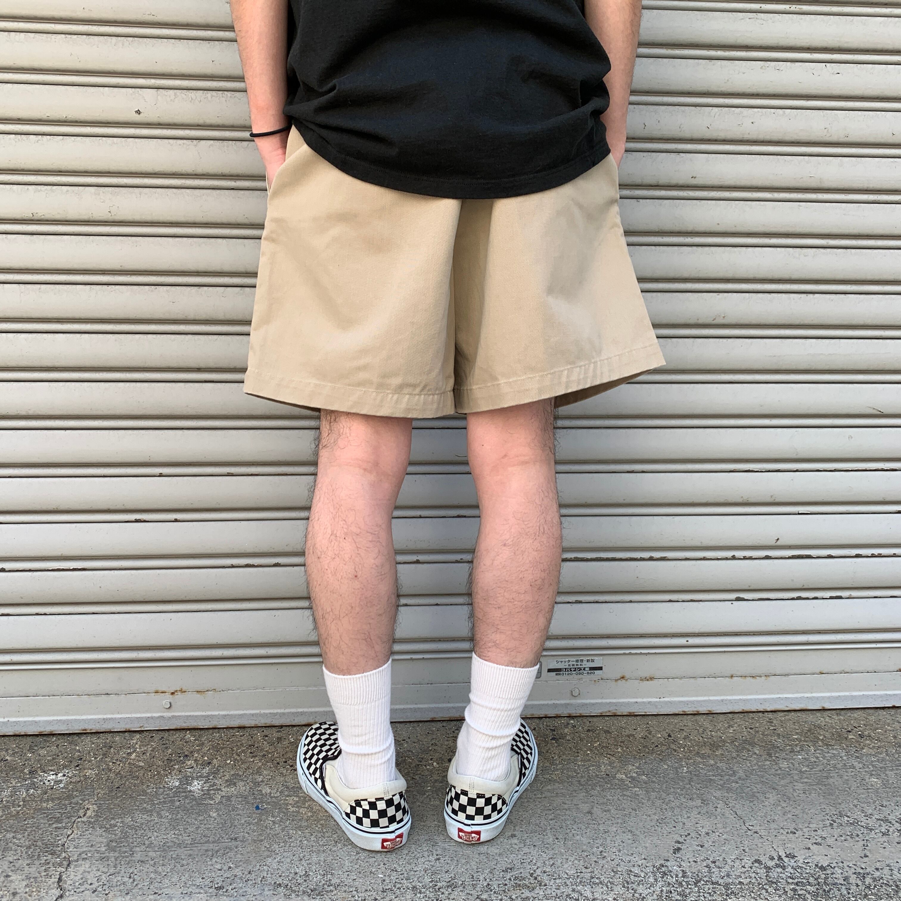 80s デッドストック Ralph Lauren アンドリューショーツ タック入り