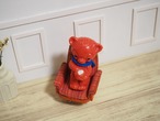 カラフルプラスチック ドイツの赤いベア 青紐 画像14