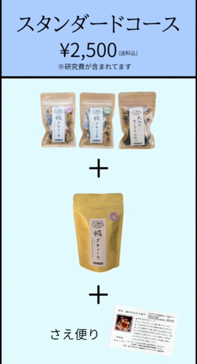 さえチョク グラノーラ定期便お福分けセット【送料込み】