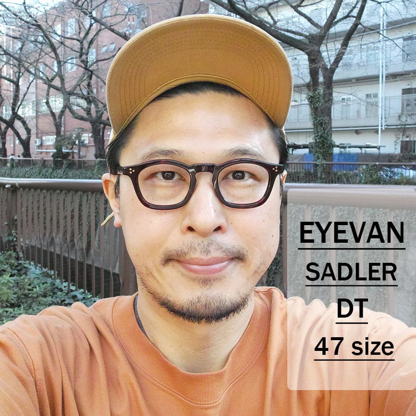 EYEVAN / SADLER [47] / DT ダークトータス・べっこう柄 フレンチ