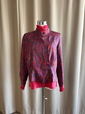 rétro style red set shirt-5180-3