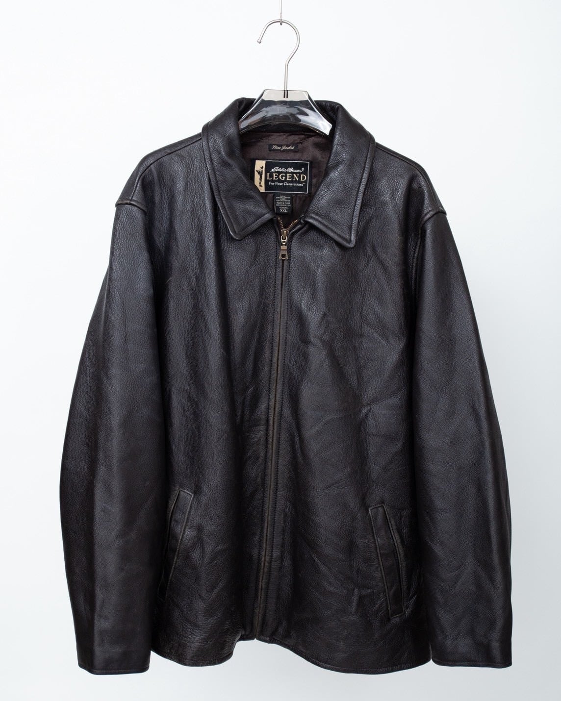 COOR] Goat Skin Pocket Trucker Jacket (Black) 正規品 韓国ブランド
