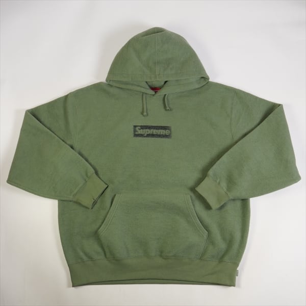 Supreme Inside Out Box Logo Hooded Olive