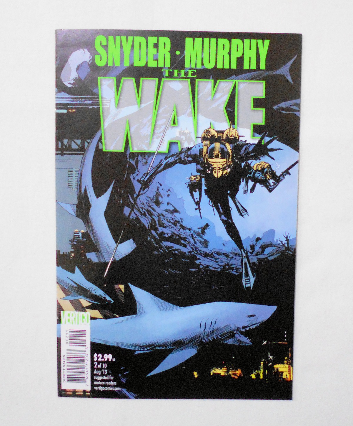 【THE WAKE by SCOTT SNYDER & SEAN MURPHY】 #2 (of 10) VERTIGO DC COMICS ...