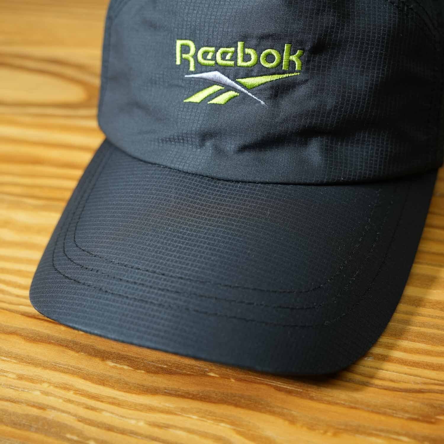 Reebok リーボック ロゴ刺繍 ナイロンキャップ 2000年代 MADE IN KOREA