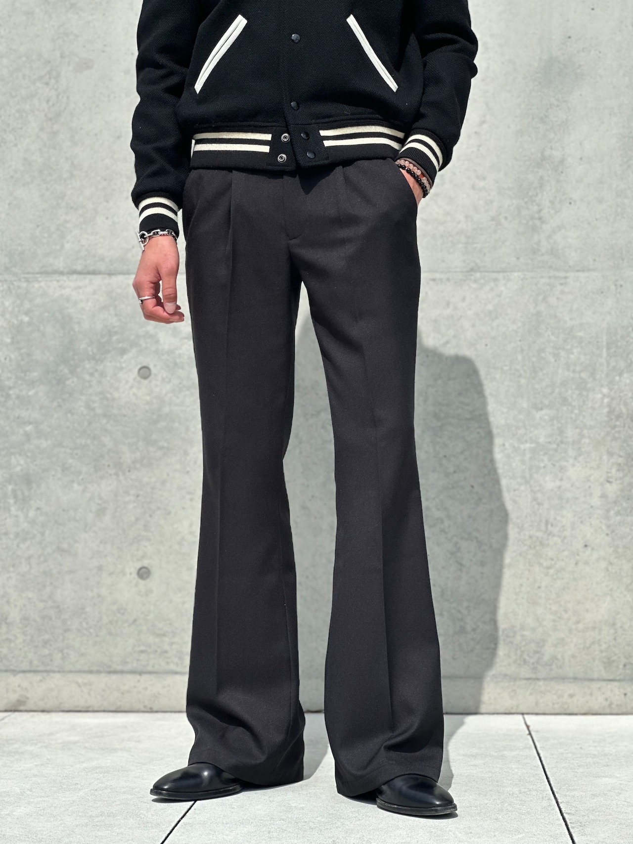 【MS01】Gurkha Flare Slacks
