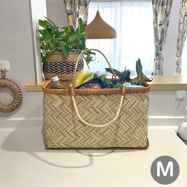 竹 バスケット Mサイズ (BBA-705M)