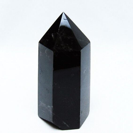 モリオン 黒水晶 六角柱 一点物 142-10798