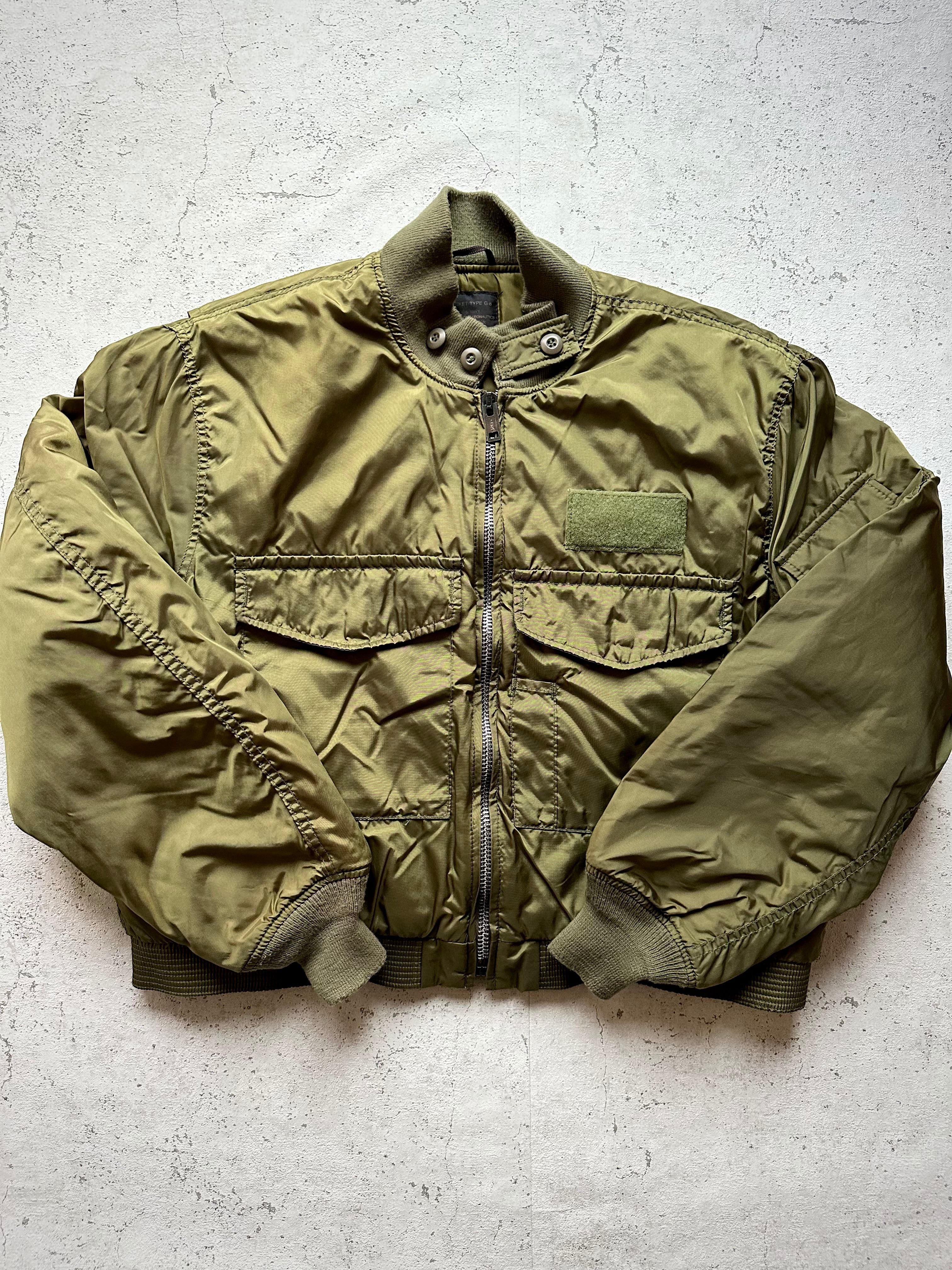 80s-90s USA製 ISS.NY / SPIEWAK USN TYPE G-8 WEP FLIGHT JACKET OLD