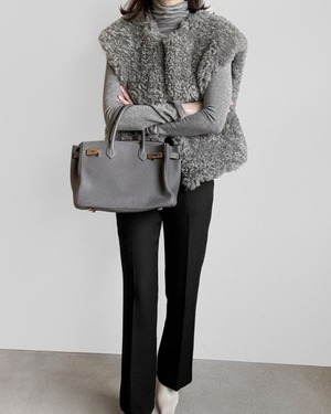 シープボアベスト 3color A0681