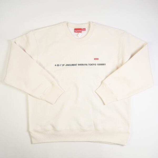 Mサイズ Supreme Small Box Crewneck natural