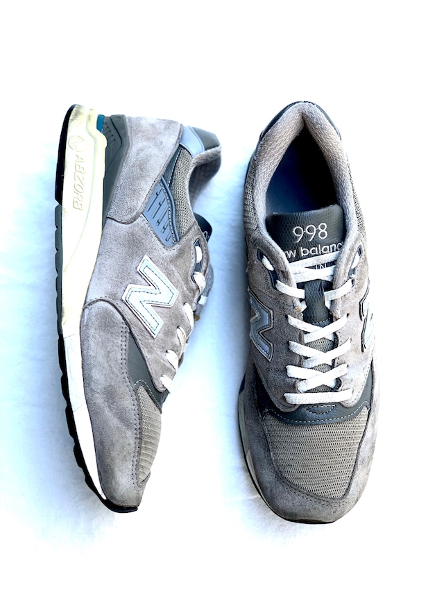  “NEW  BALANCE” “998” “GRY” made in USA 