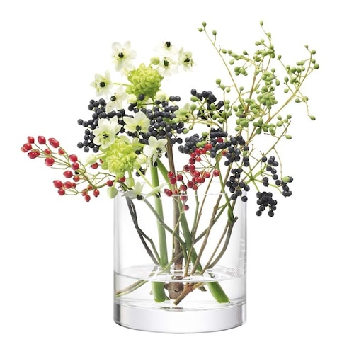 LSA  Column コラム Vase / Candleholder クリア LCO19 G330-12-992 / エルエスエー フラワーベース 花器 花瓶 キャンドルホルダー
