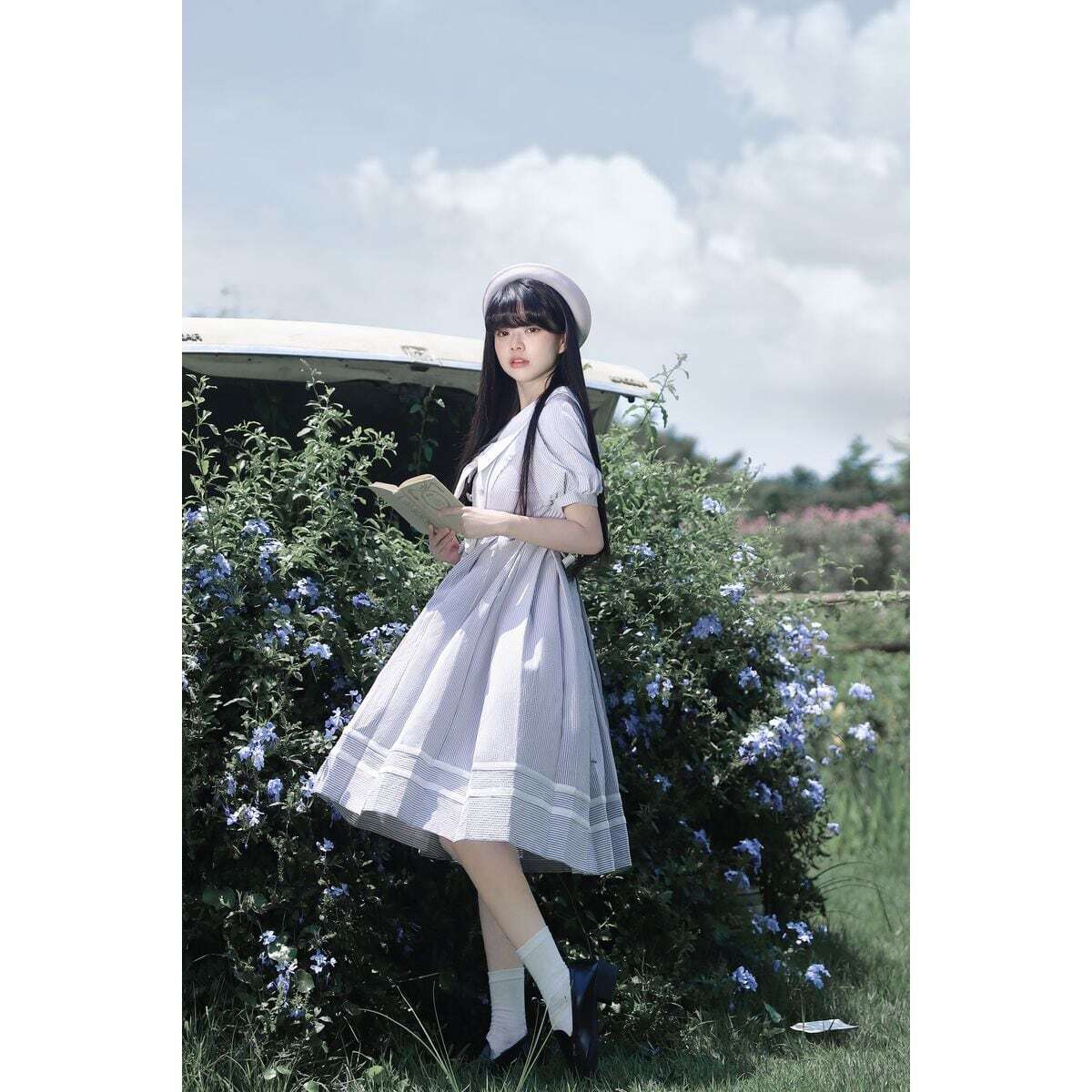 ストライプセーラーワンピース | Maiden's Rêve