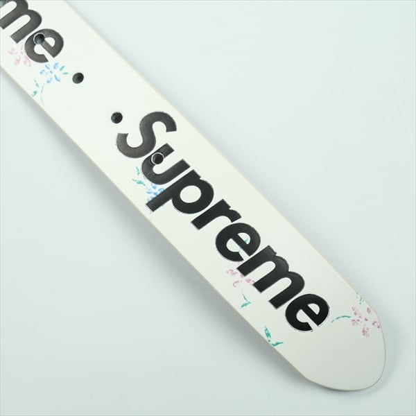 Size【L】 SUPREME シュプリーム 25FW Repeat Leather Belt white