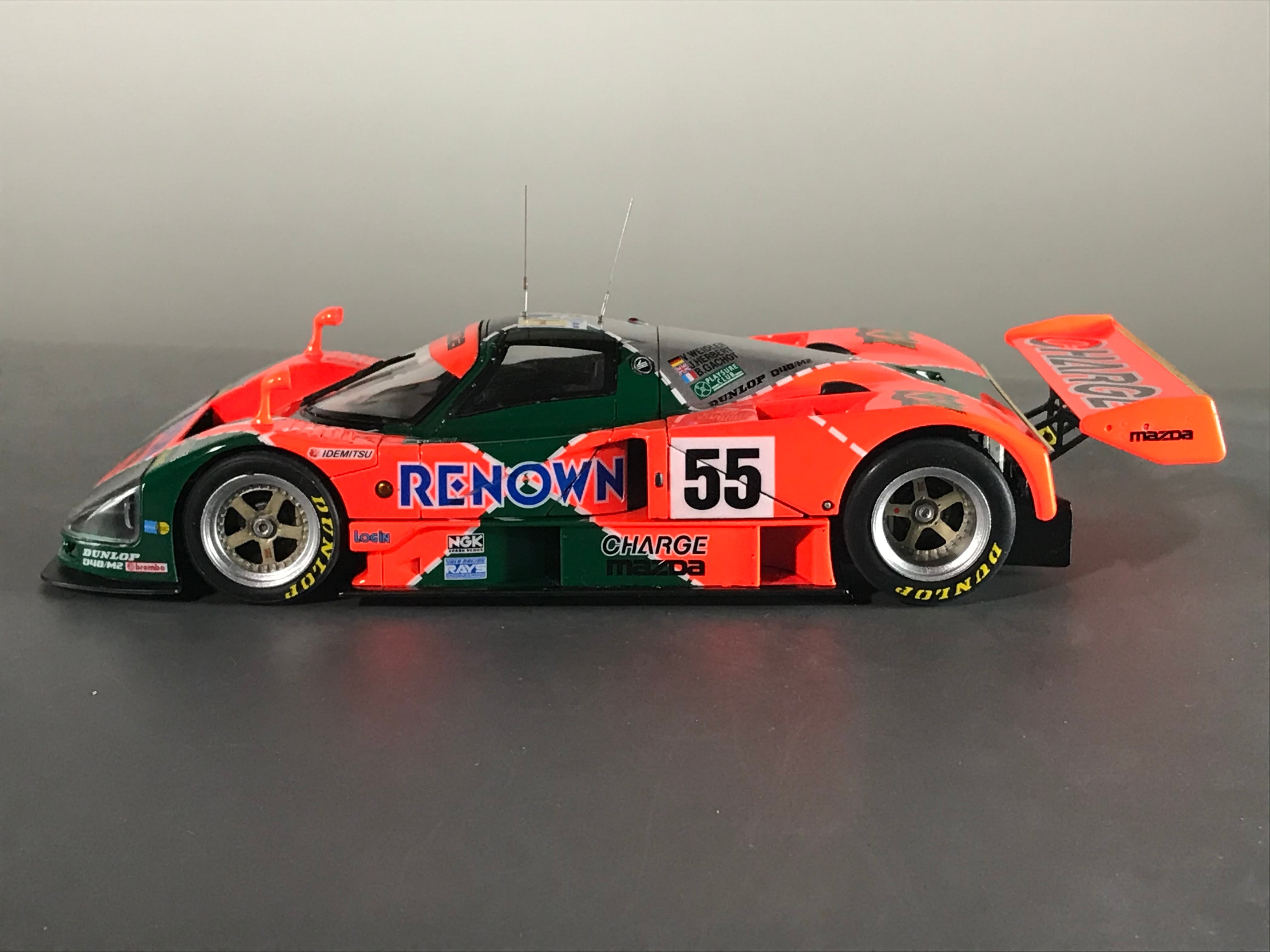 タミヤ 1/24 マツダ787B クローズドモデル | Ken-1 Model Car Works