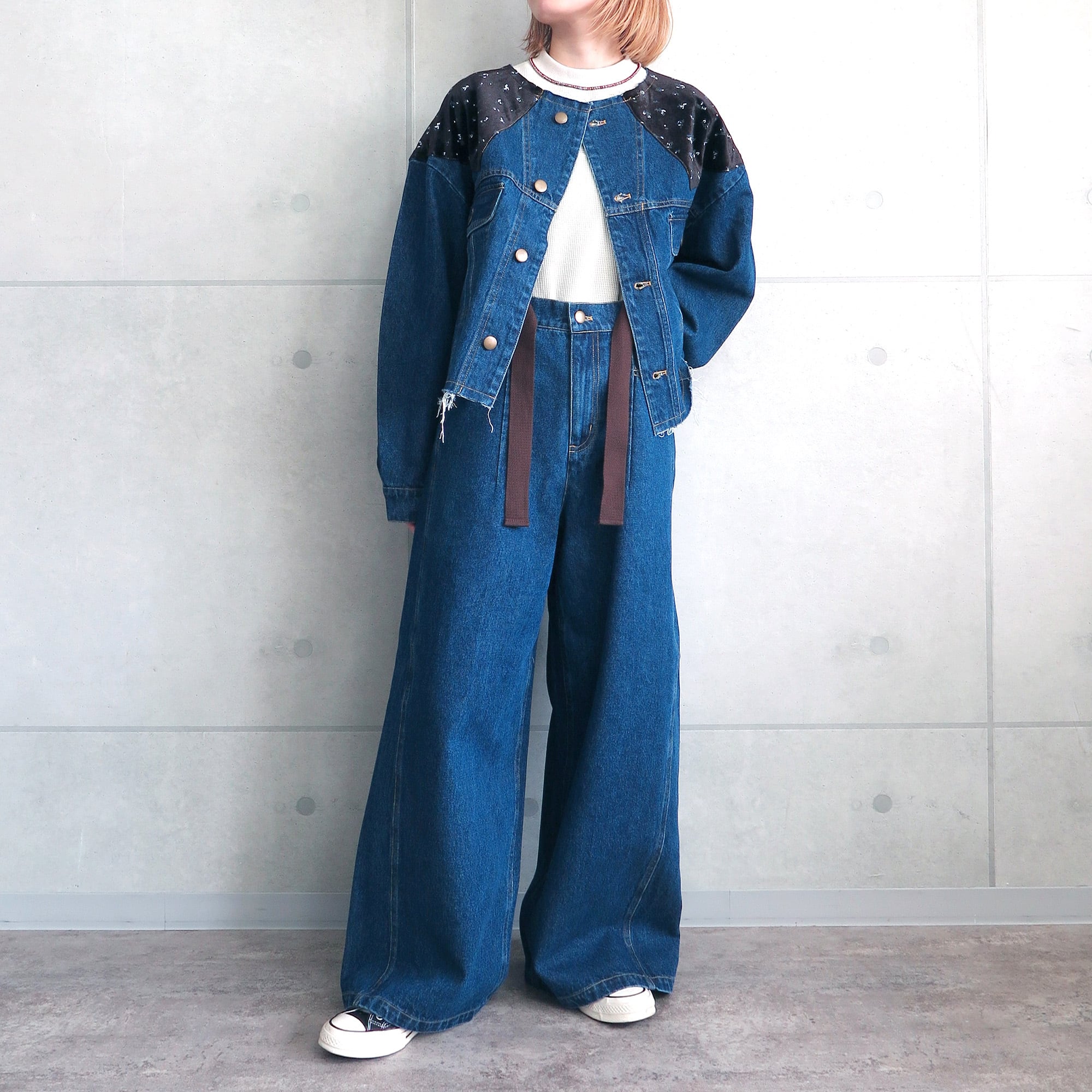 alee ベロア ドッキング Gジャン｜リメイクデザイン | AUG ONLINE