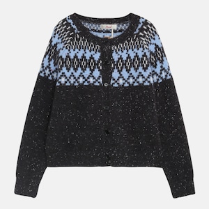 fair Isle knit cardigan J00062