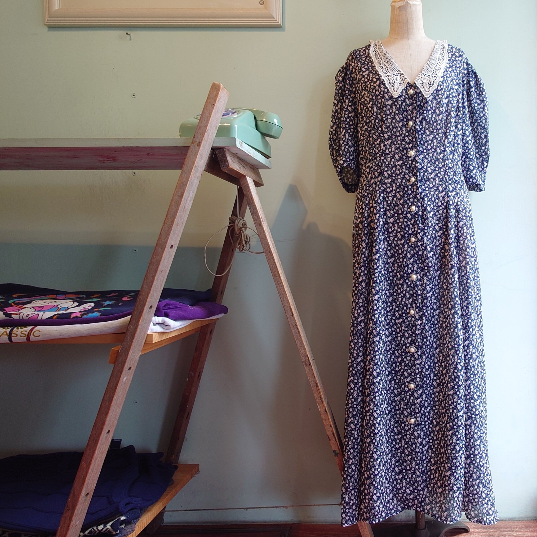 レース サン ドレス vintage Vintage lace Dress ヴィンテージ レース