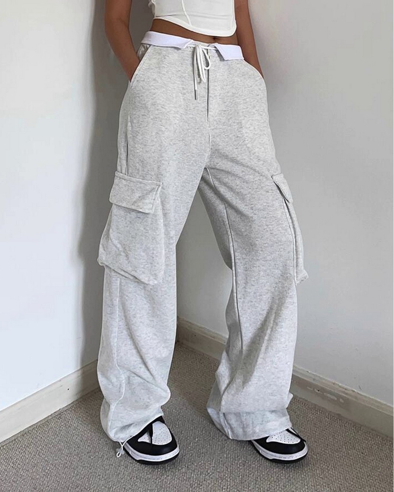 ストリングカフスワークウェアカジュアルパンツ 4color  A0593 - 17