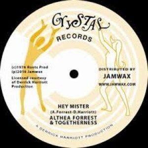 【12"】 ALTHEA FORREST & TOGETHERNESS - Hey Mister / Hey Mister(Instrumental) <JAMWAX>JAMWAXMAXI02