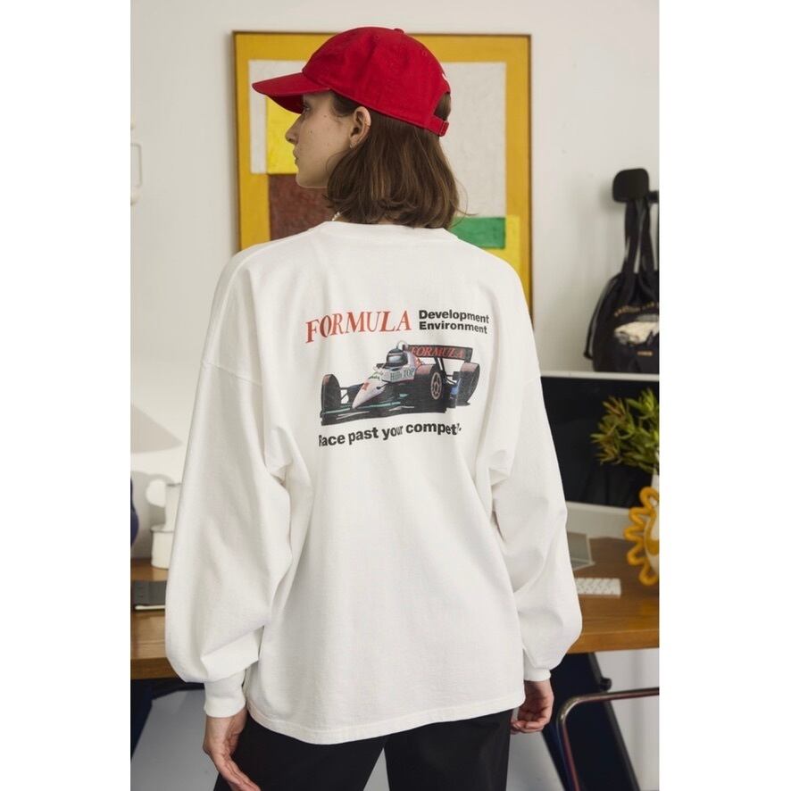 【Oblada】FORMULA ONE LONG TEE。 Oblada FORMULA ONE LONG TEE | 1F Store