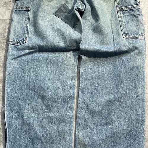USA生地製 デニム ダブルニー Carhartt B73 DST 31×30 詳細写真13