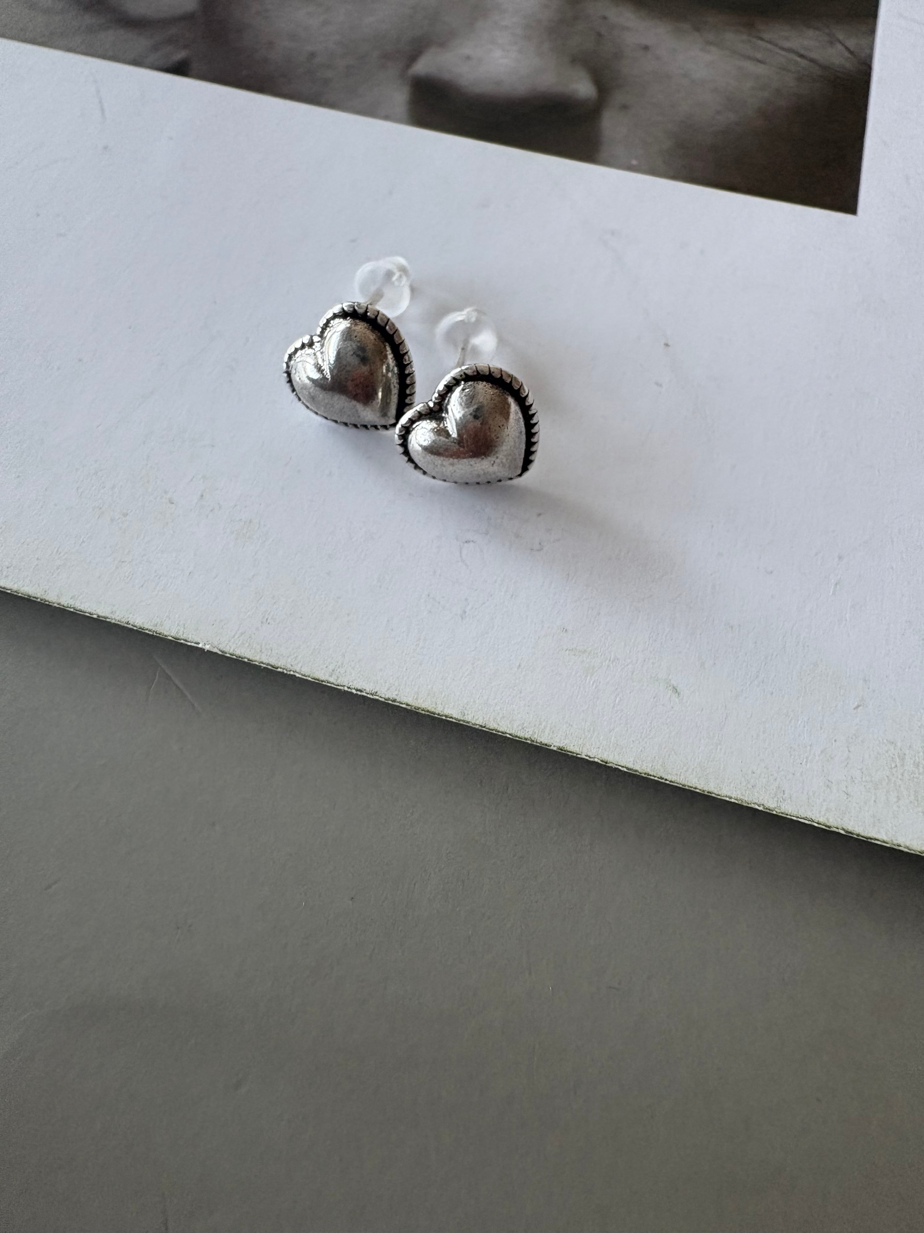 ヴィンテージハートピアス | joie