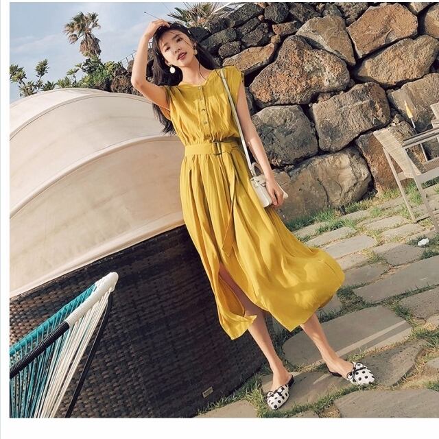 夏服 レディース ワンピース ワンピ レディース Vネック フレンチ