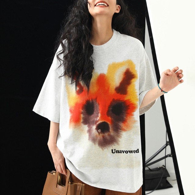 art graphic design short-sleeve tee　アートグラフィックデザイン半袖ティー　J2019