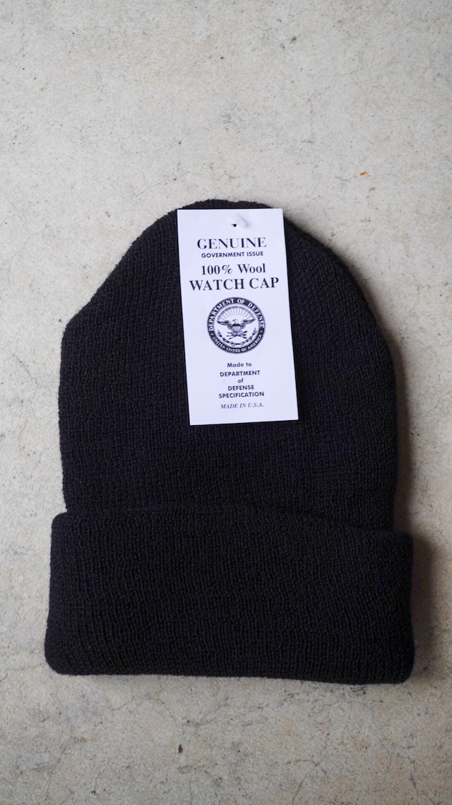 【DEADSTOCK / 2000s】アメリカ海軍 ウール ニットキャップ 《デッドストック U.S. Navy ワッチキャップ 実物 ミリタリー 帽子》