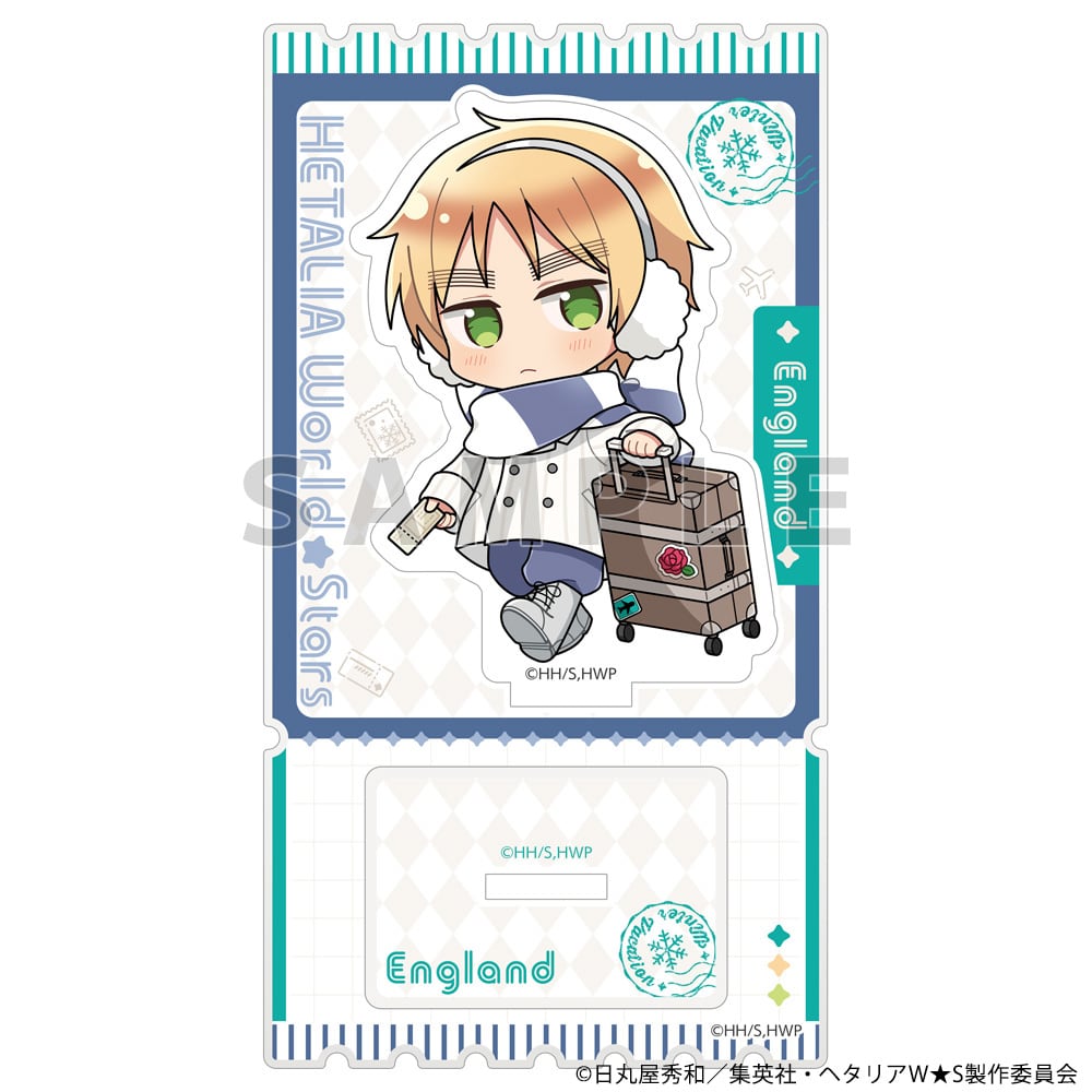 ヘタリア World★Stars アクリルスタンド(イギリス/ウィンターバケーション)