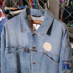 MARITHE FRANCOIS GIRBAUD ワッペンデニムジャケット ジルボー