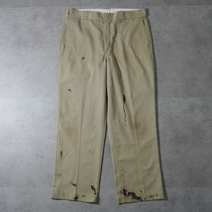 90s Dickies 874 work pants "made in USA" [W35L28.5相当] 古着