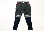 19AW ブラックデニムカーゴニッカーボッカーズ / Black denim cargo knickerbockers