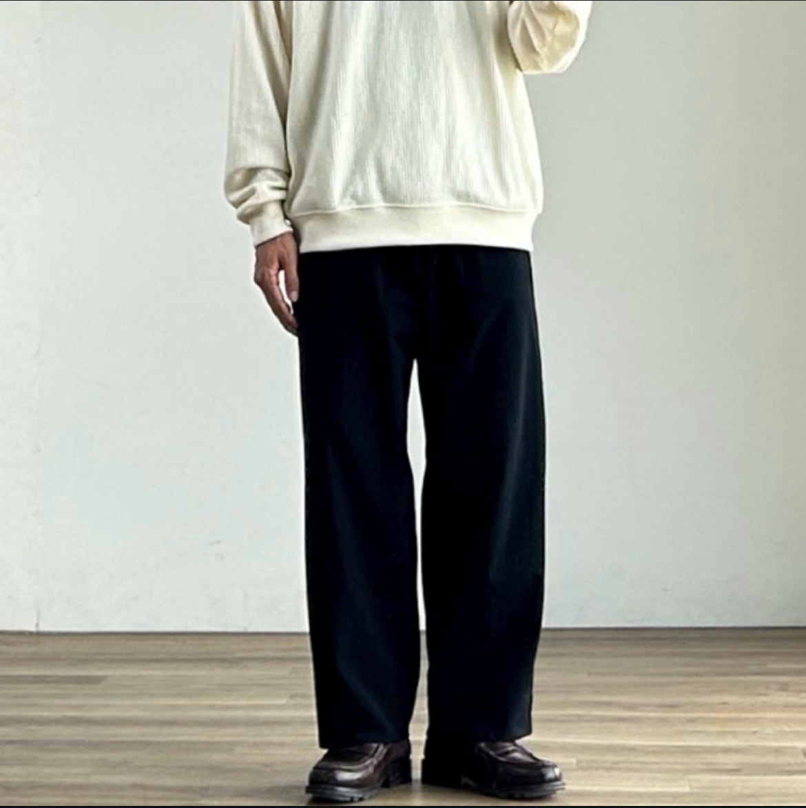 25AW》【MANUAL ALPHABET】JOUR PANTS -WIDE- マニュアル