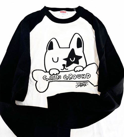 サバシスター× GAINGROUND コラボロンT 👕コラボTシャツ‼️👕 なちの地元新潟のパンクショップGAIN GROUND と