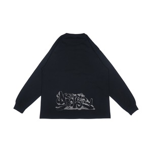 "MOL53" Abduction of U.F.O Heavy L/S TEE 24'SS [BLACK]