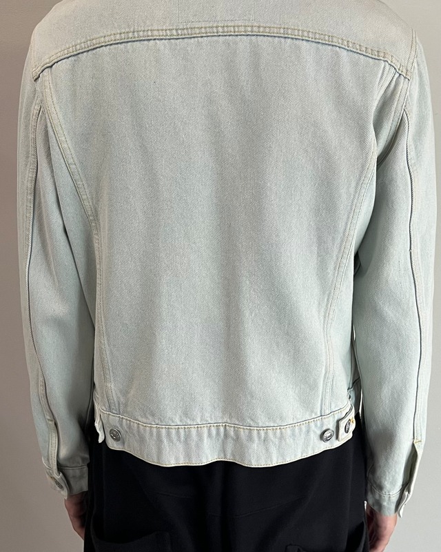 【2017/AW BALENCIAGA】deformed collar denim jacket