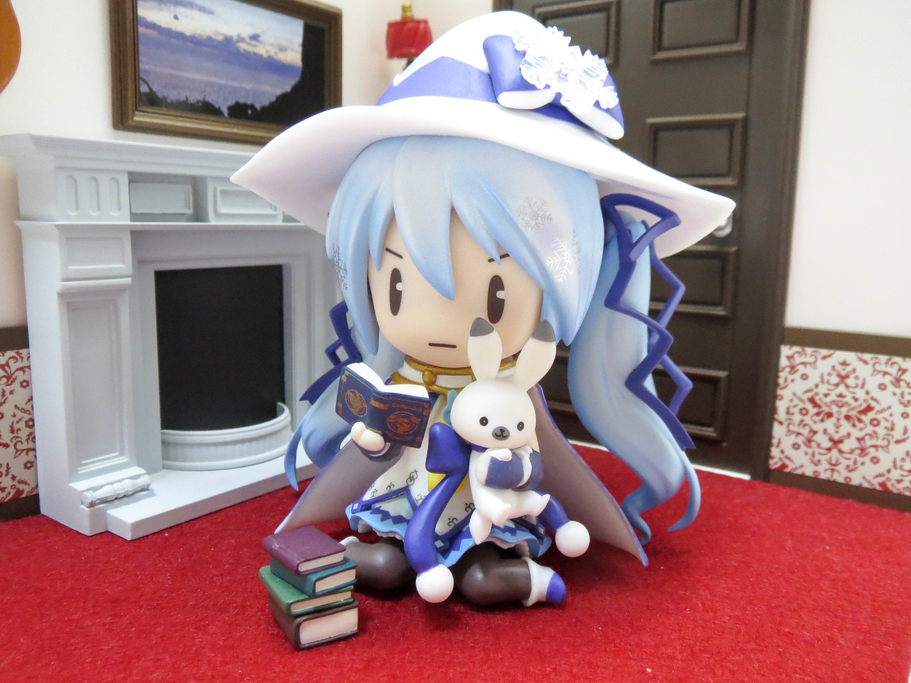 再入荷【380】 雪ミク Magical Snow Ver. 小物パーツ 積まれた本