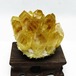 シトリン クラスター シトリンクォーツ 原石 台座付属 一点物 182-8443