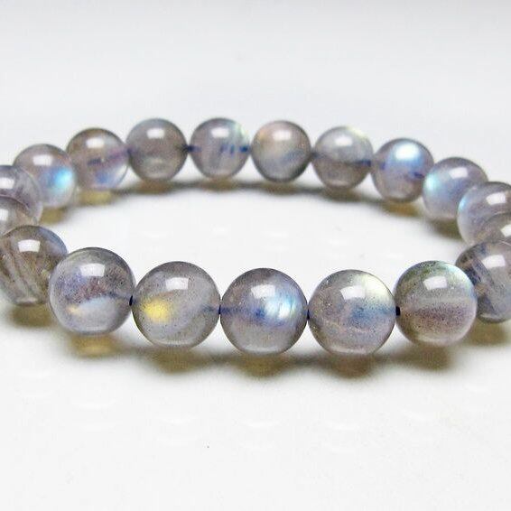 ラブラドライト ブレスレット 11mm 一点物 メール便可 [M便 1/10] 111-44787