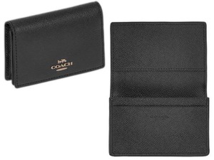 COACH 名刺入れ COF-87731-IMBLK-1 レディース