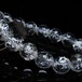 アイリスクォーツ 水晶 ブレスレット 14mm 一点物 メール便可 [M便 1/10] 111-35455