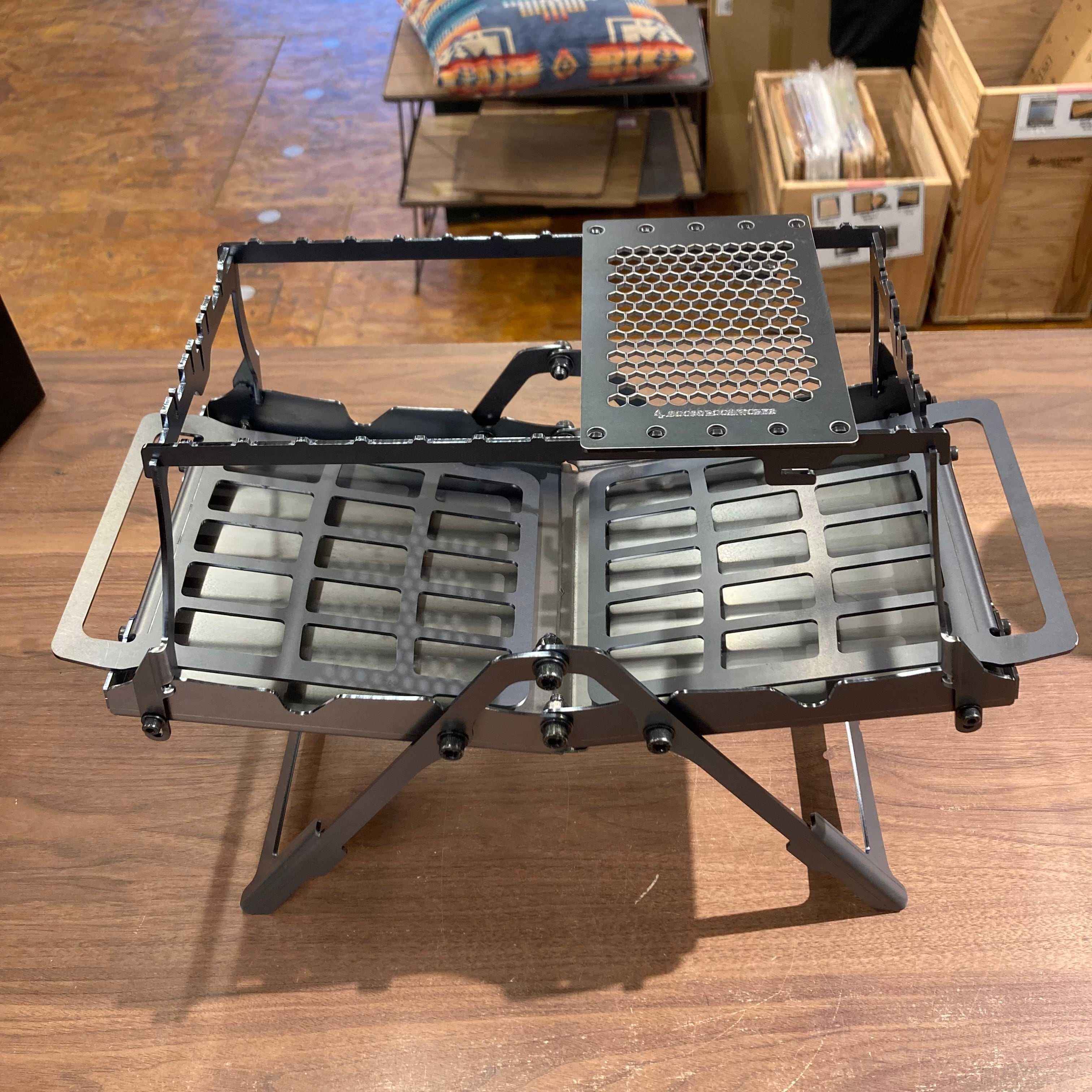 バーベキュー・調理用品 MOOSE ROOM WORKS hi-raku honey comb mesh moose room works honey comb mesh(FIRE STAND「hi-raku